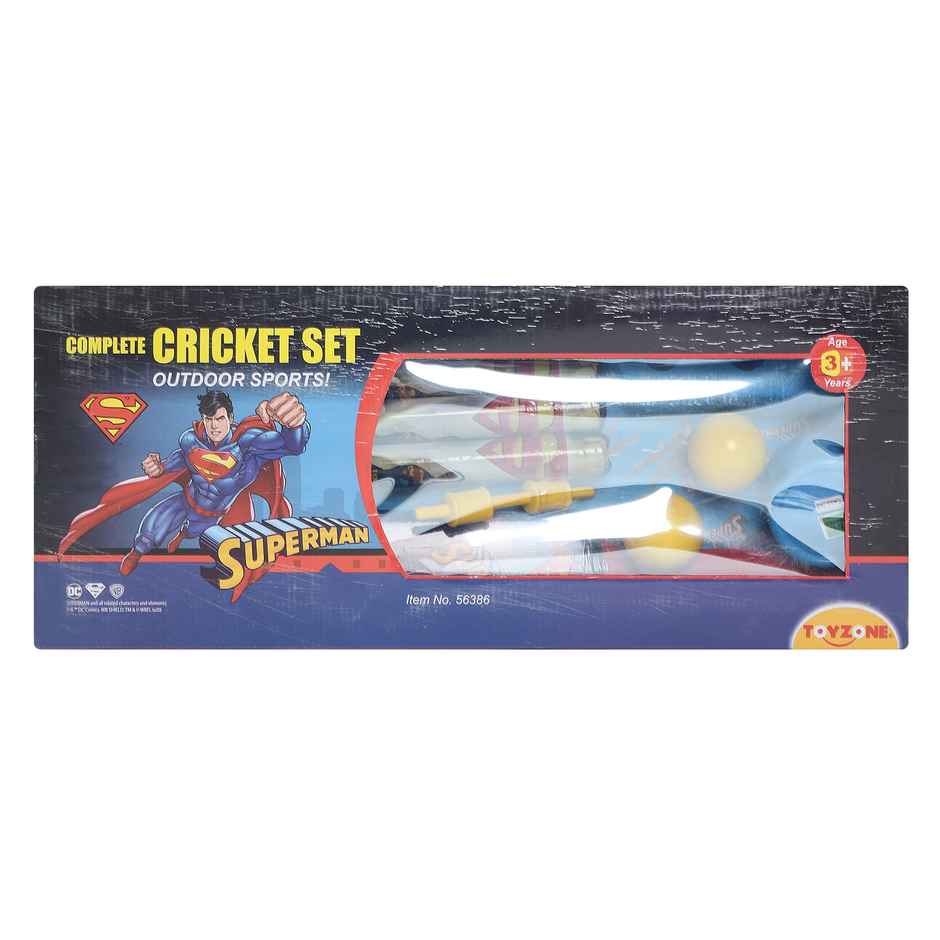 Toyzone Superman Cricket Bat Set