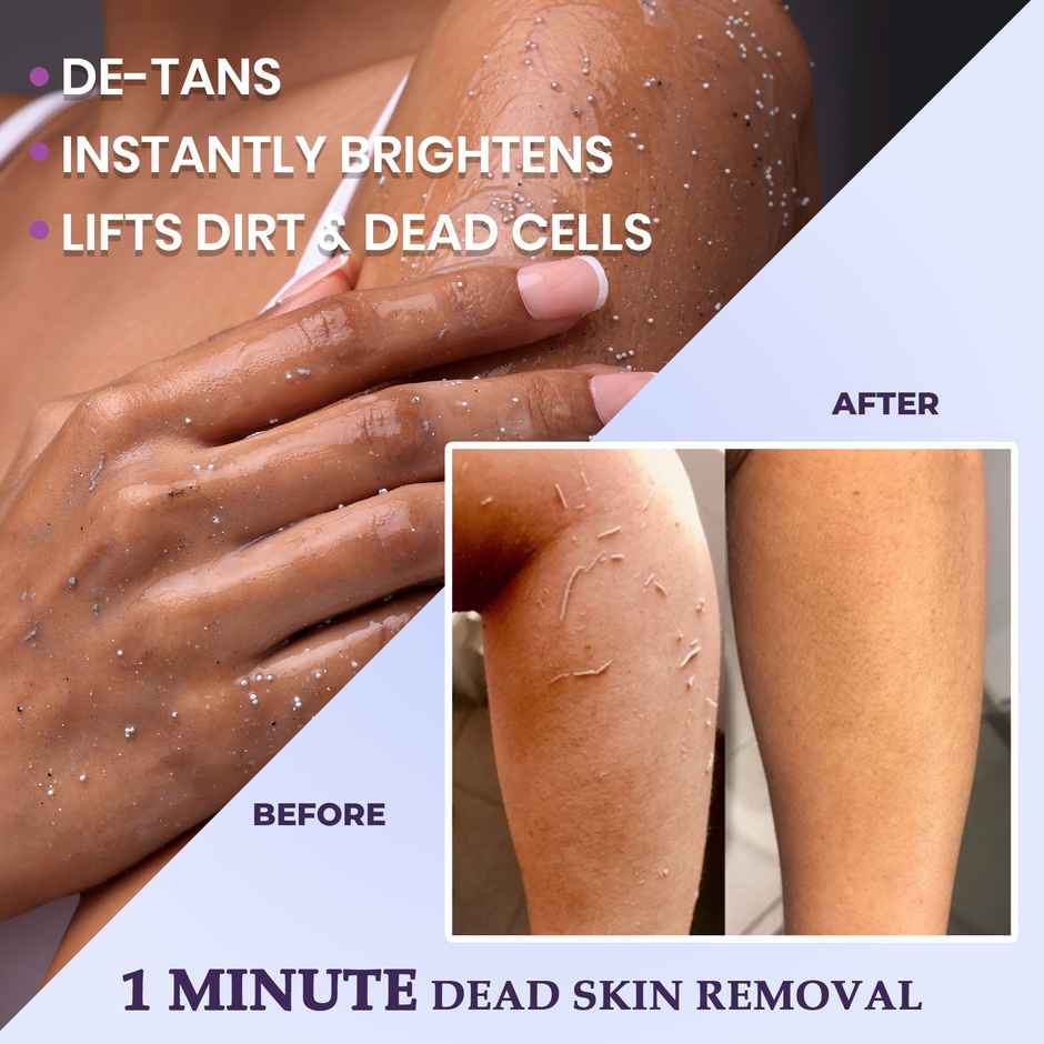 Sanfe Instant Tan & Dead Skin Removal Exfoliating Gel Smooth & Bright Skin