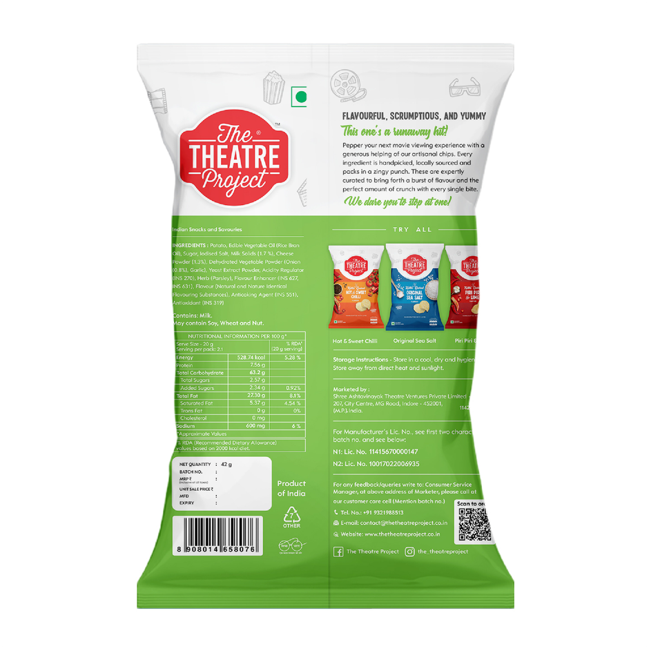 TTP Kettle Cooked Sour Cream & Onion | Crunchy & Tasty