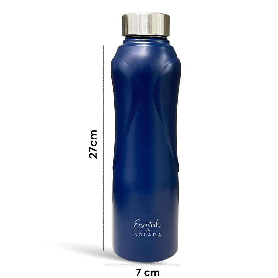 Solara Stainless Steel Water Bottle 1 L Dark Blue