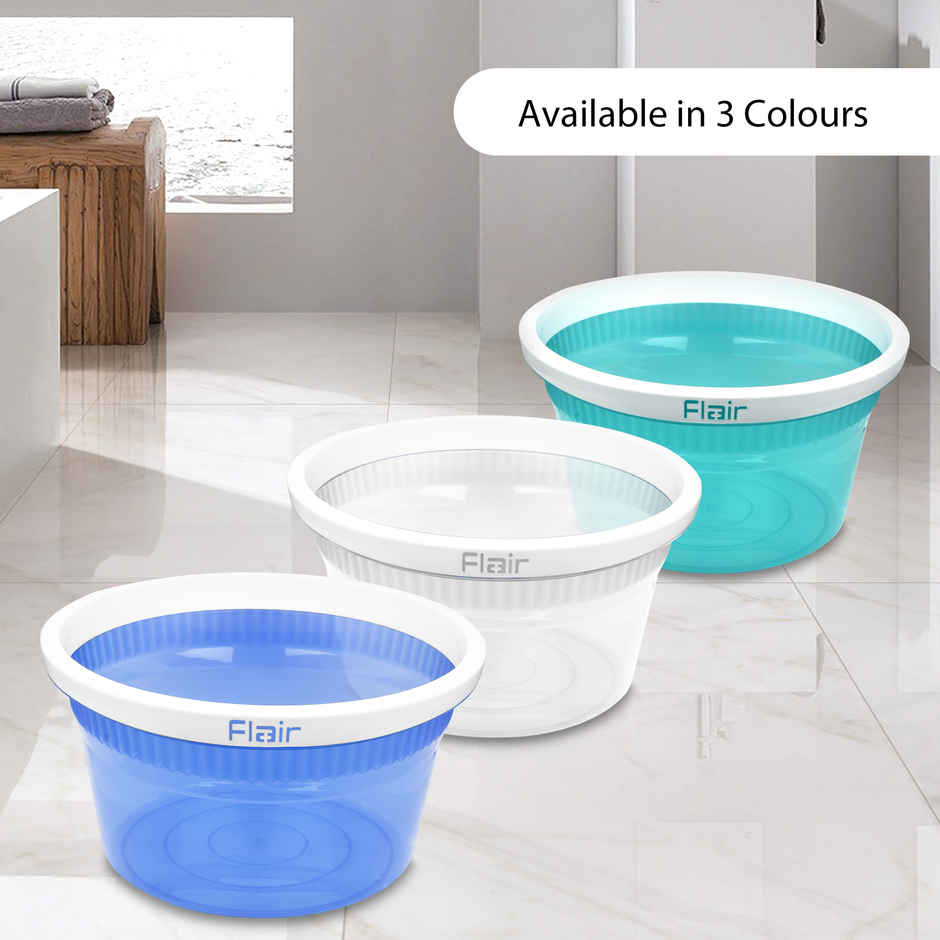 Flair Estella Crystal | Deep Tub | 20 L | Blue