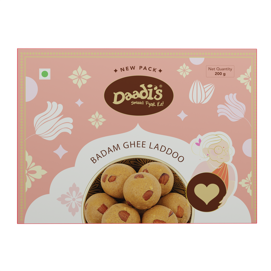 Daadi's Badam Laddoo Pure Ghee