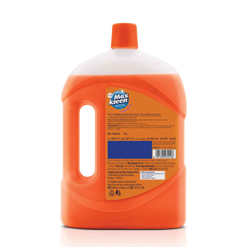 Maxkleen Floral Bliss Disinfectant Floor Cleaner | Can