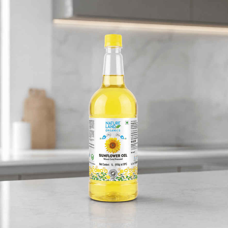Natureland Organics Sunflower Cold Pressed Oil