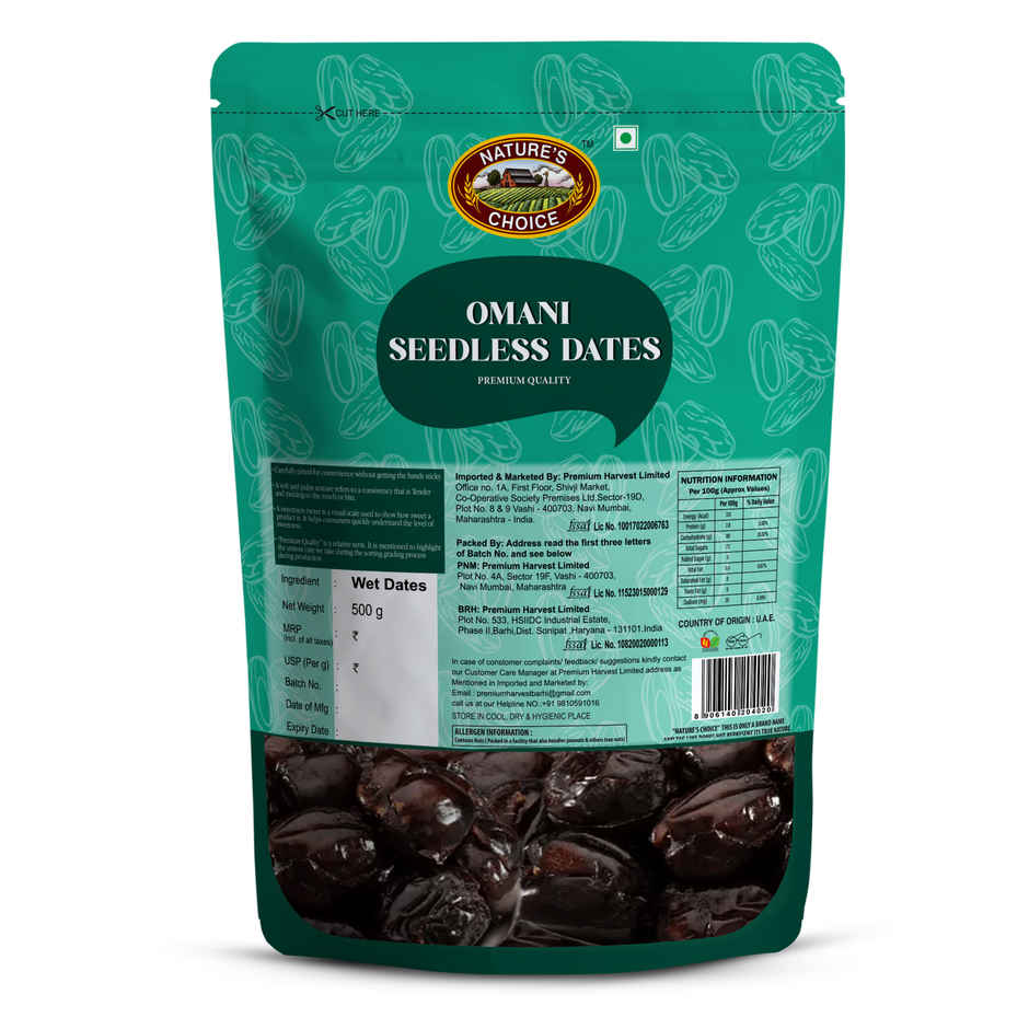 Nature's Choice Omani Seedless Date