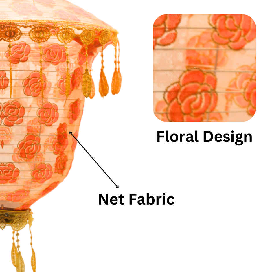 Lamp Kandil/ Lantern Assorted Color 14 Inch