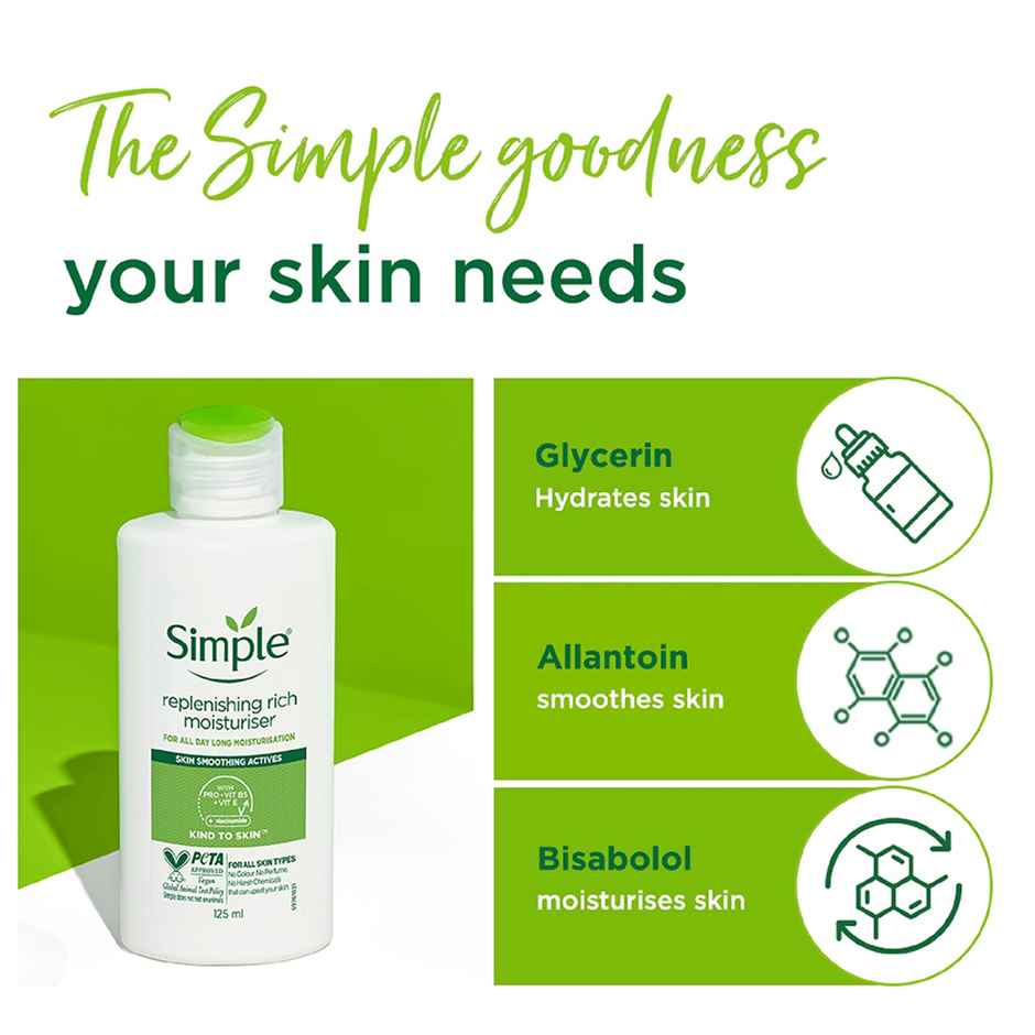 Simple Kind To Skin Replenishing Rich Moisturiser