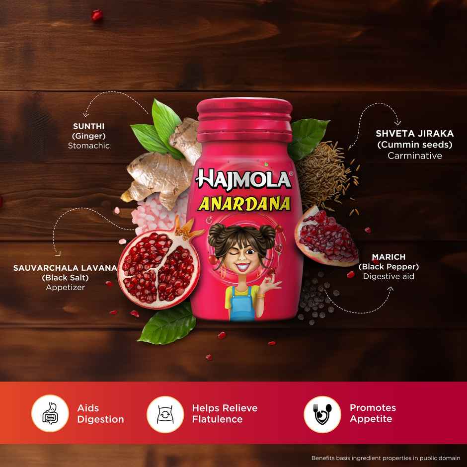 Dabur OTC Hajmola Anardana Digestive Tablets