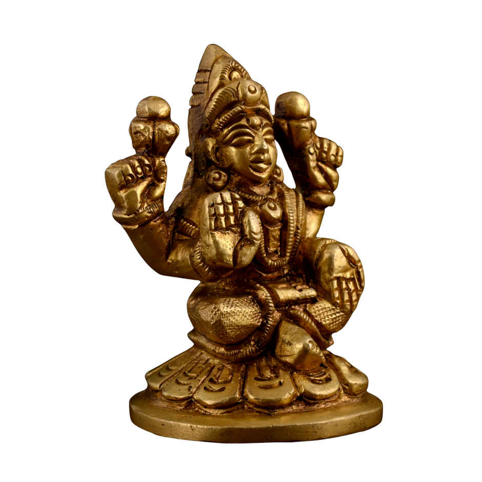 Brass Laxmi Miniature | AROU NEST