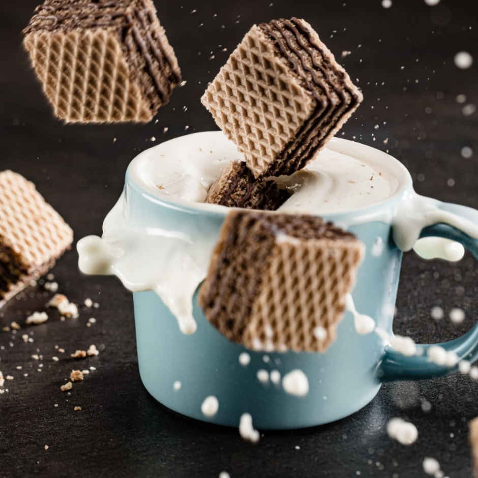 Loacker Quadratini Chocolate Wafer Cookies