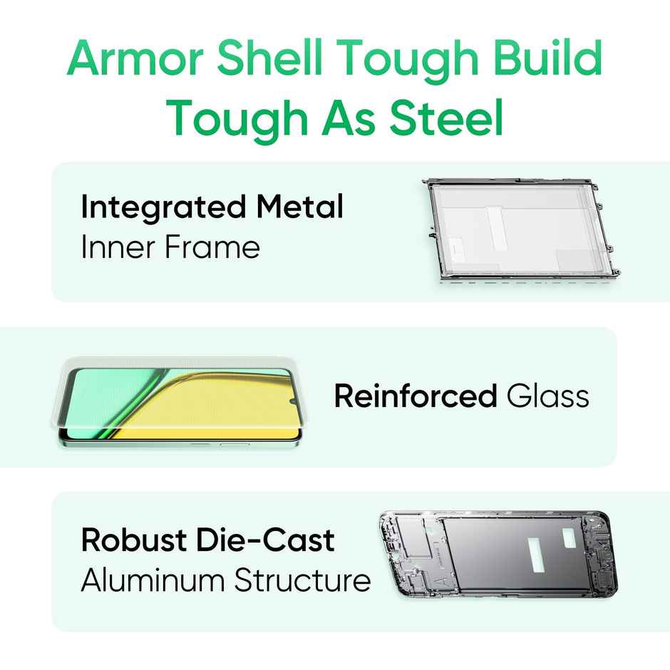 Realme C61 | 4GB | 64GB | Safari Green