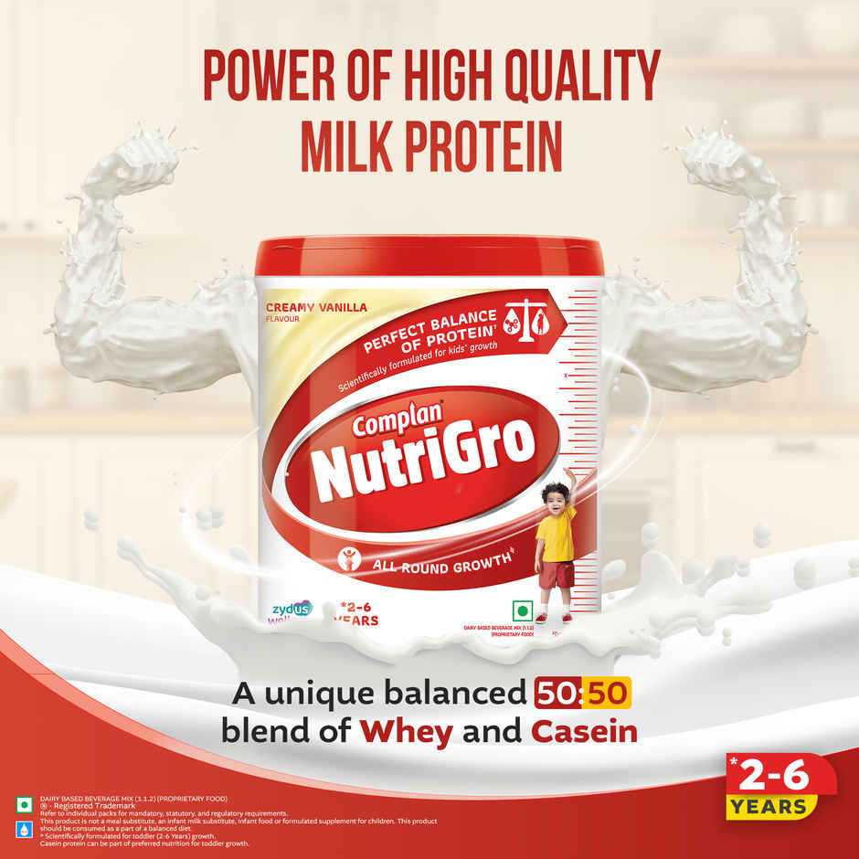 Complan Nutrigro Jar Vanilla