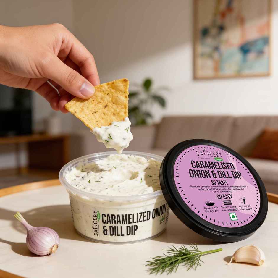 Saucery Caramelised Onion And Dill Dip