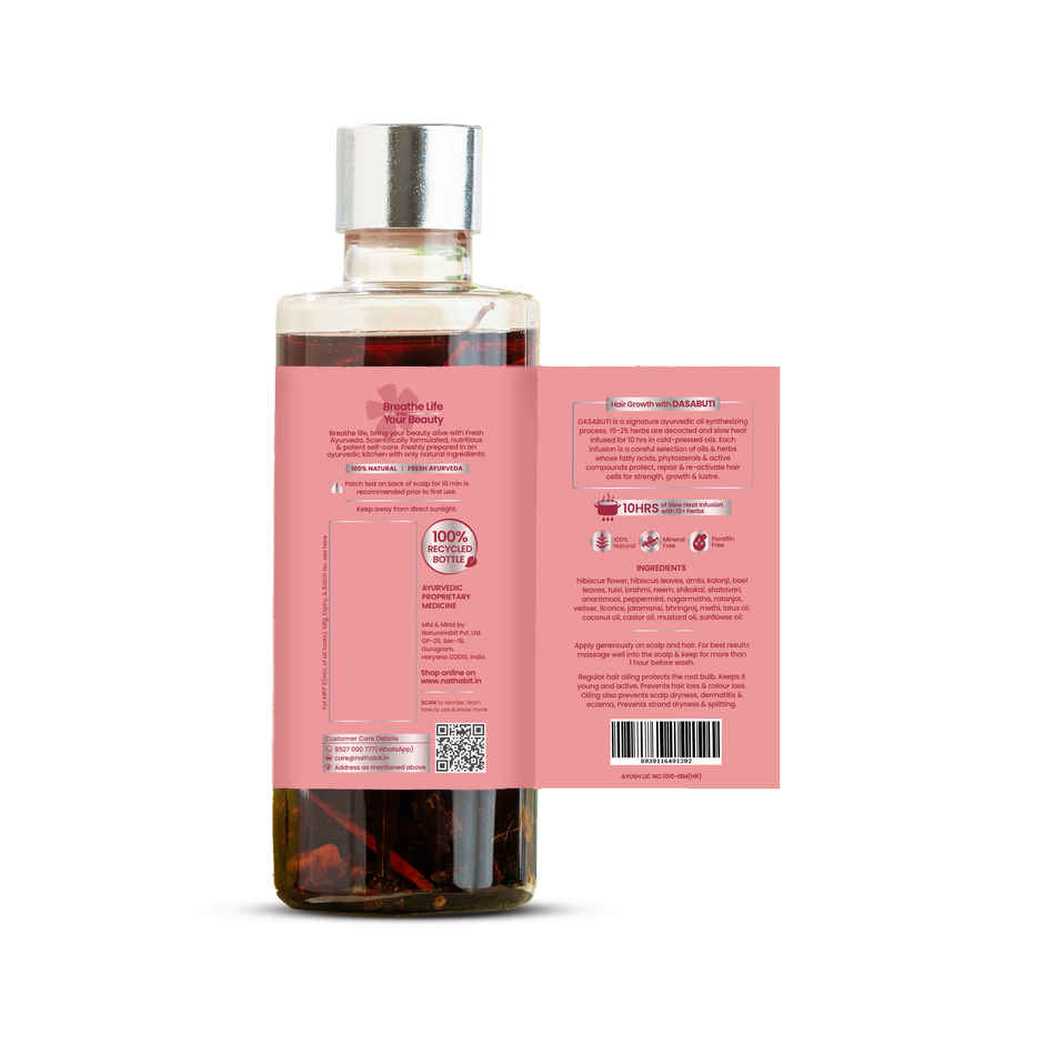 Nat Habit Hibiscus Amla Hair Oil For Hairfall & Hair Growth Combo