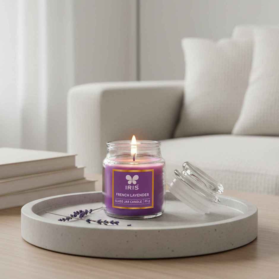 IRIS French Lavender Fragranced Yankee Jar Candle