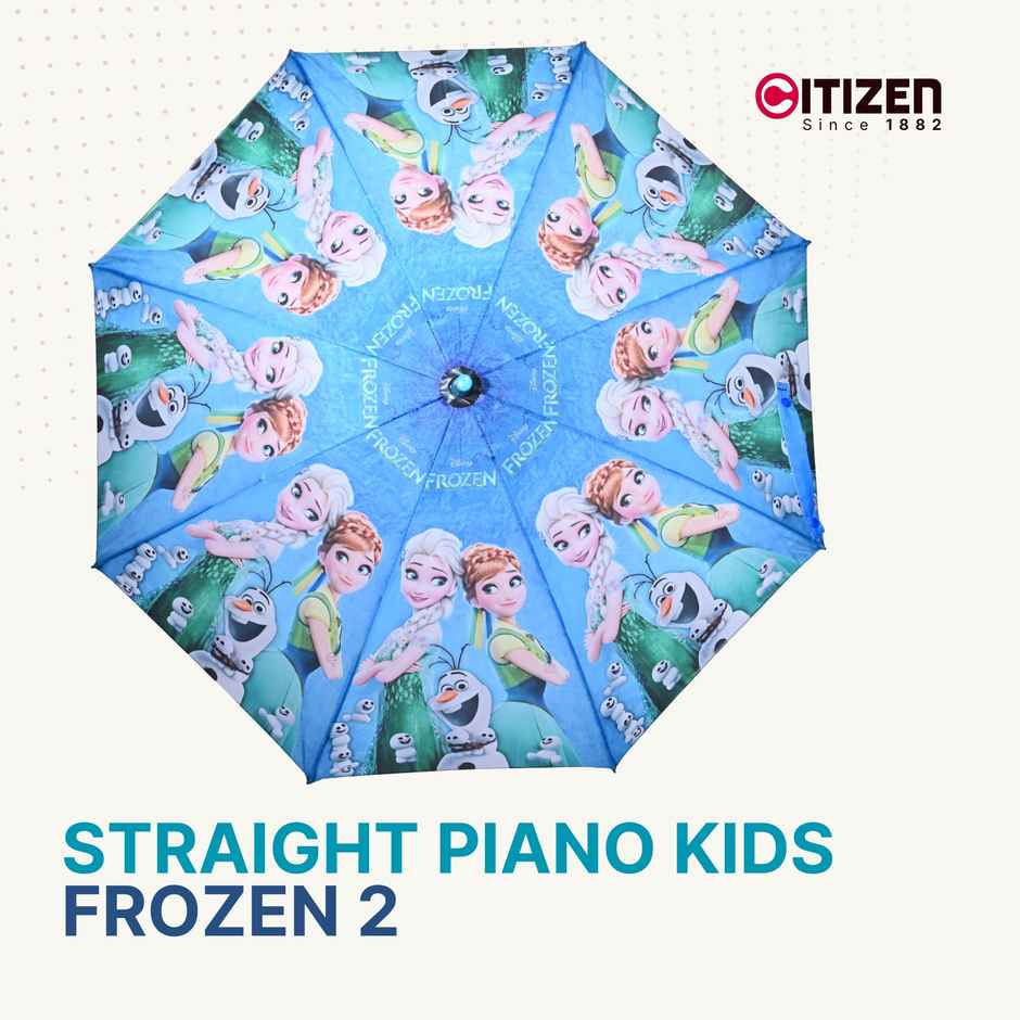 Citizen Kids School Umbrella | Disney Frozen Printed | 19 Inch | 2 Fold