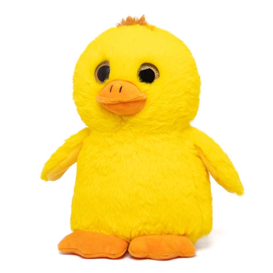 Mirada Glitter Eye Yellow Duck Plush Toy - 25cm