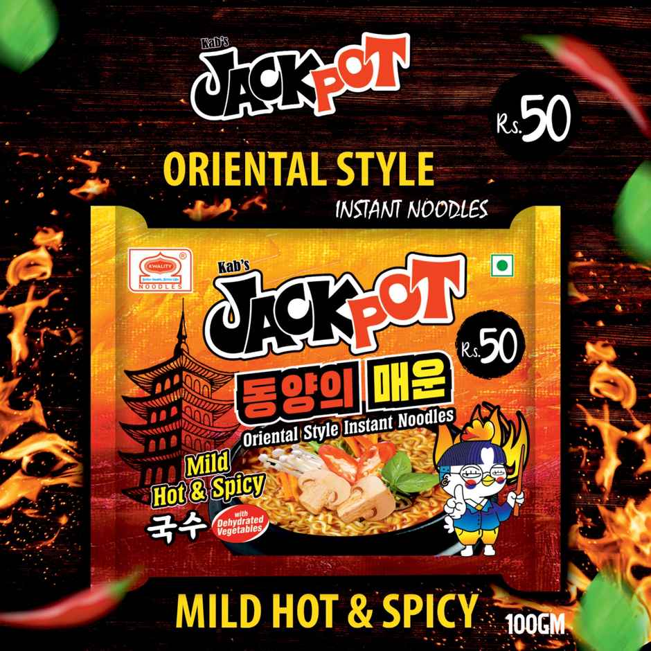 Kab's Jackpot Oriental Style Instant Noodles