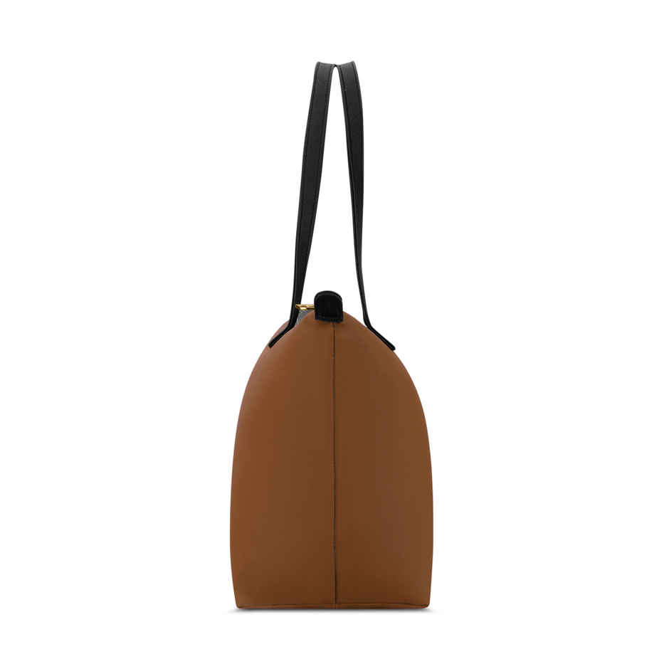 Lavie Women's Colourblock Vincy Tote Handbag | Tan