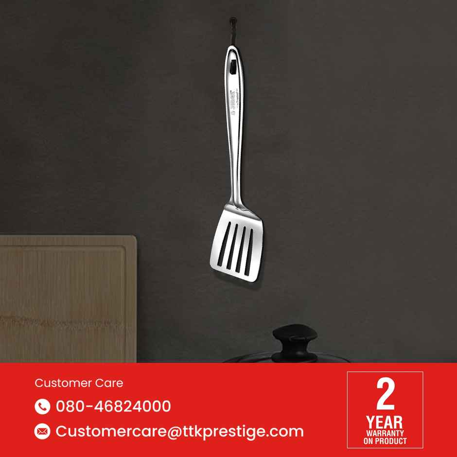 Judge by Prestige Stainless Steel Slotted turner 1.5(32cm)