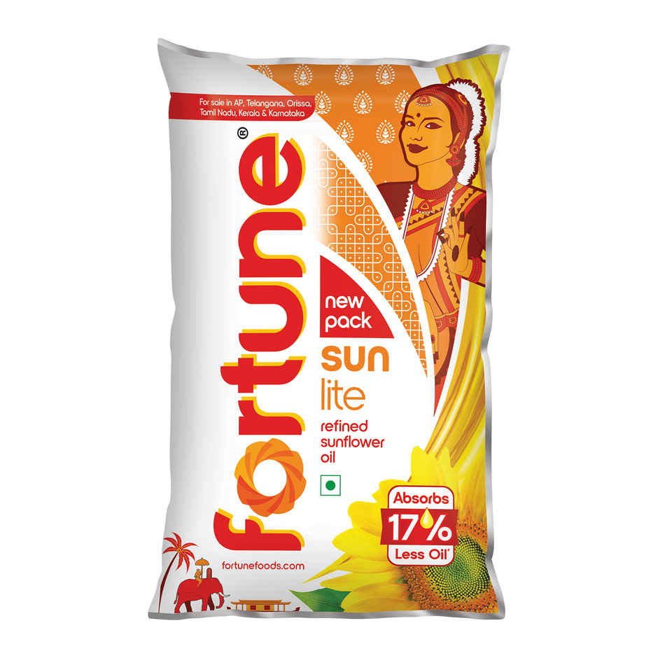 Fortune Refined Sunflower Oil | Pouch