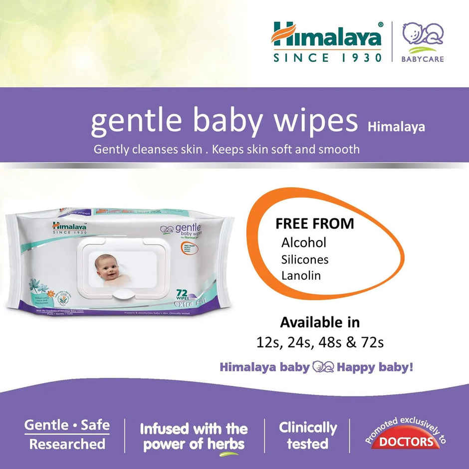 Himalaya Gentle Baby Wipes