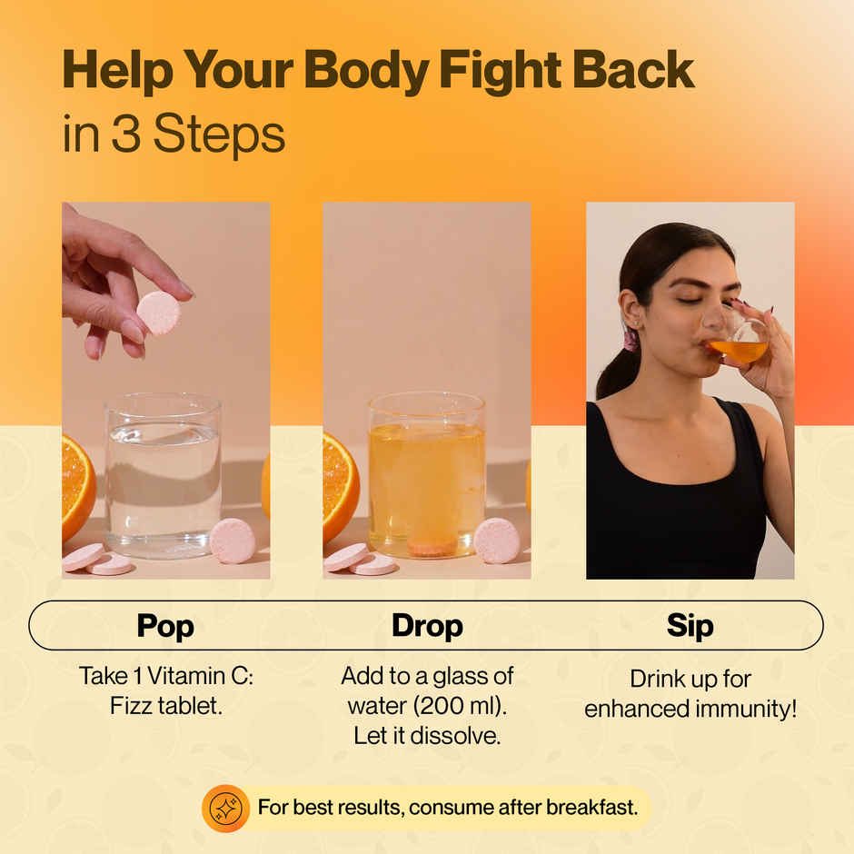 Setu Vitamin C Effervescent Tablets for Immuntiy