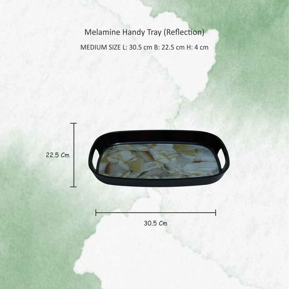 Stehlen Melamine Handy Tray Set of 3 - Reflection