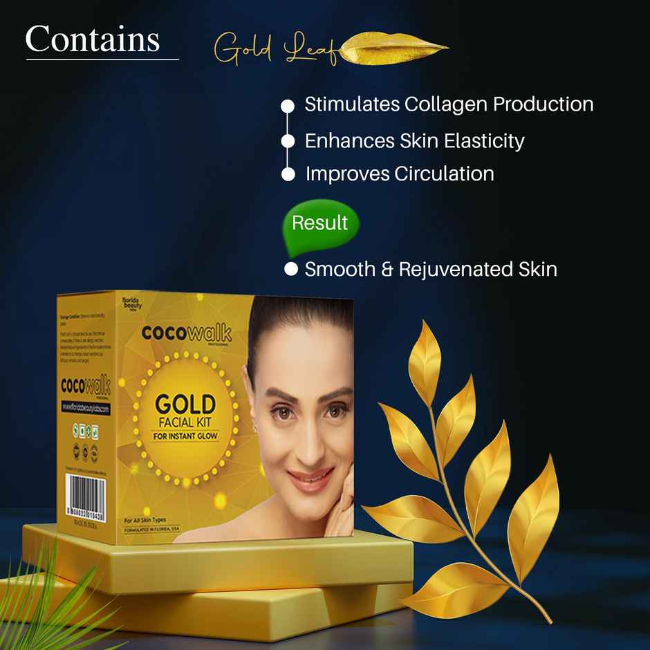 Cocowalk Gold Facial Kit