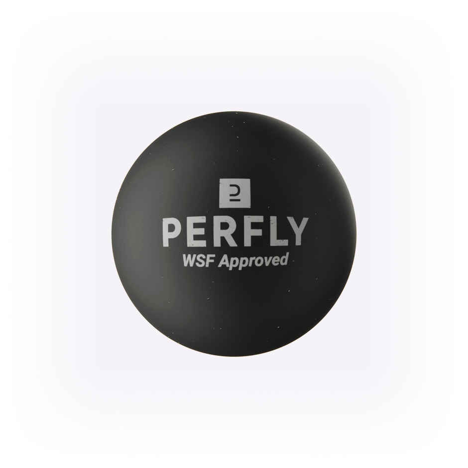 Decathlon | Perfly Blue Dot Squash Ball - Black