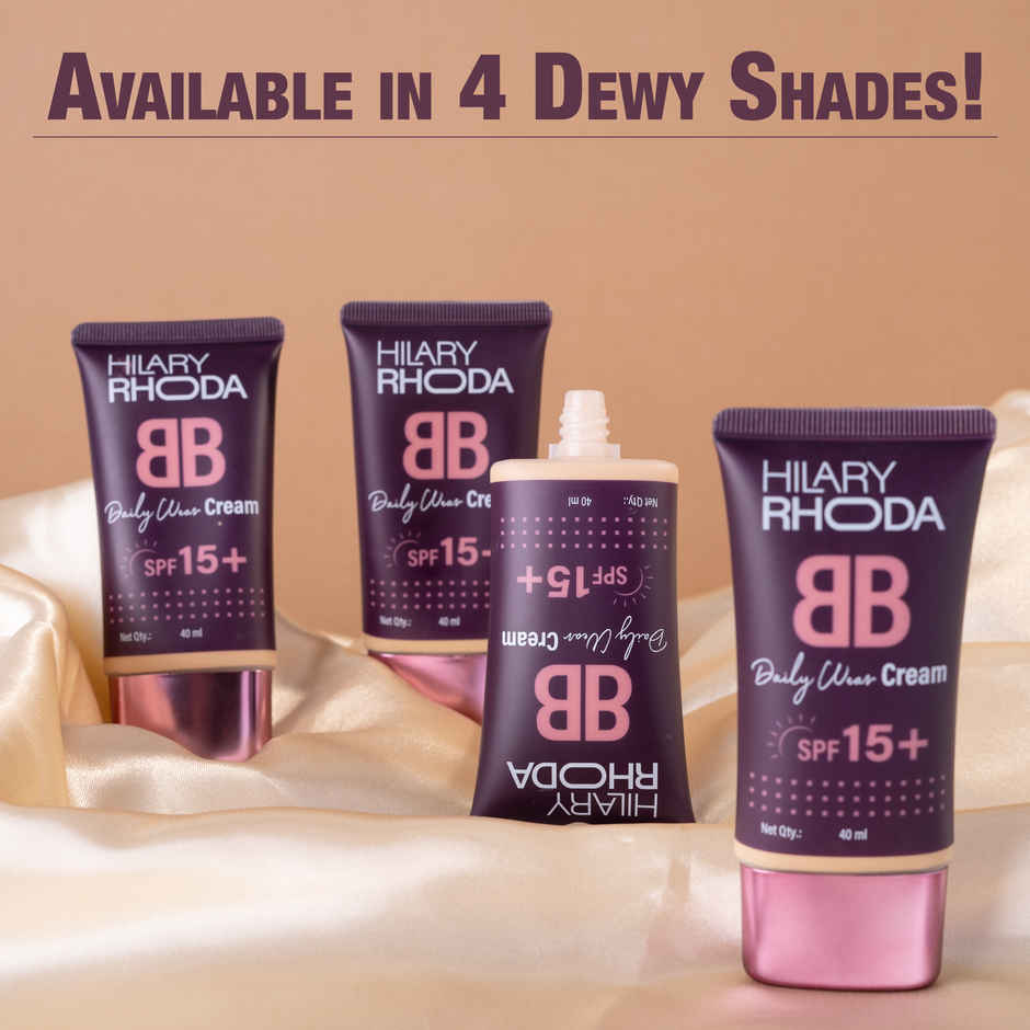Hilary Rhoda BB Cream with SPF 15 | Hides Blemishes, Dark Spots & Pigmentation