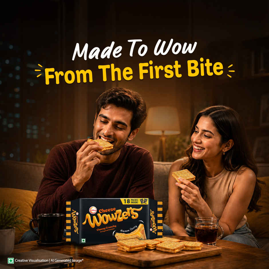 Cheesy Crackers by Sunfeast Wowzers
