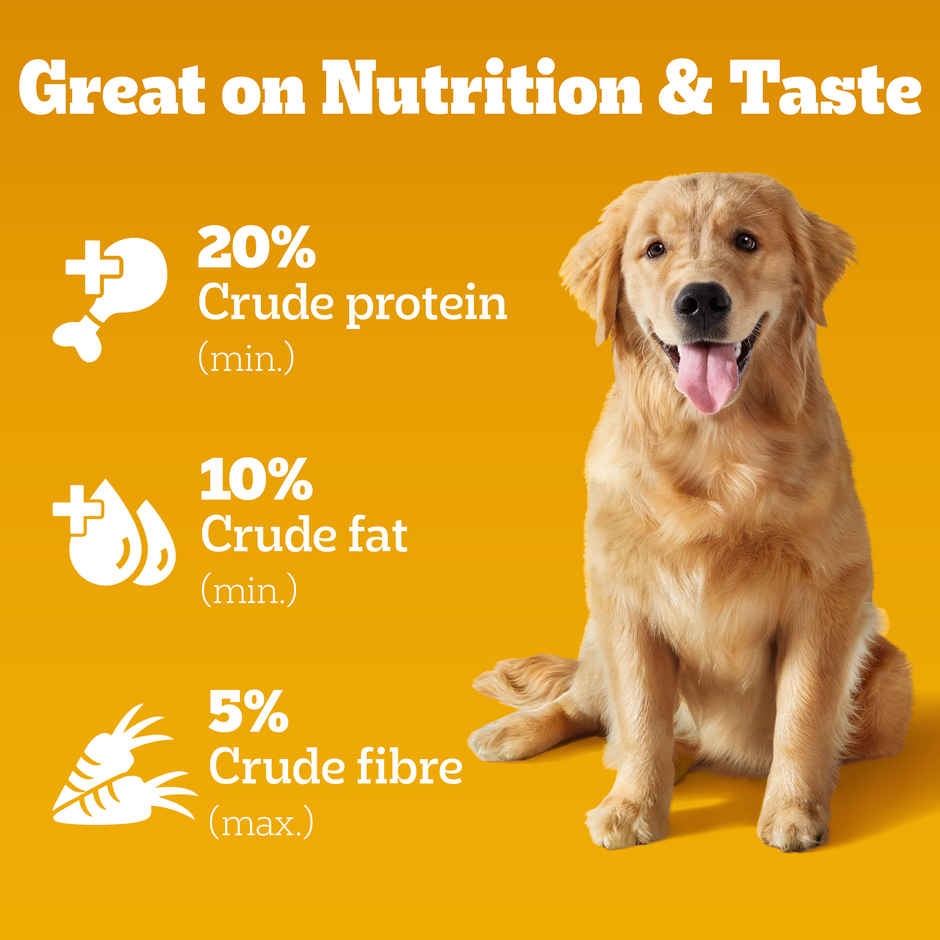 Pedigree Adult Dry Dog Food, New Chicken Biryani Flavour