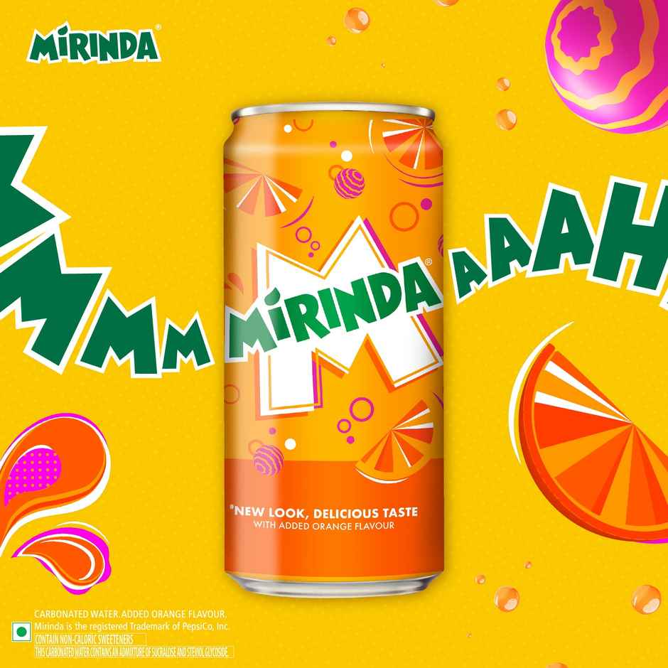 Mirinda Orange Soft Drink | Carbonated Beverage