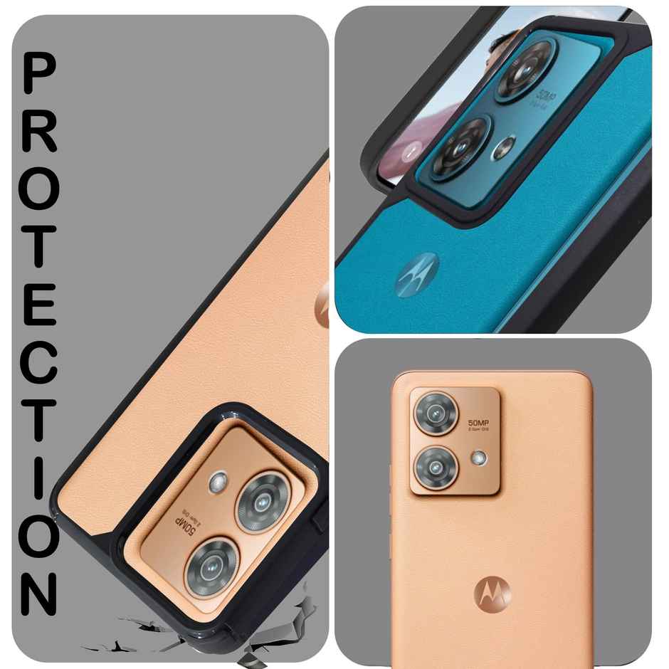 Artistque Case For Motorola Moto Edge 40 Neo 5G Back Cover -Transparent Shockproof TPU