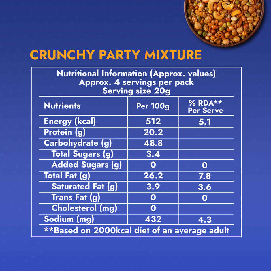Sweet Karam Coffee Crunchy Party Mixture | No Palm Oil