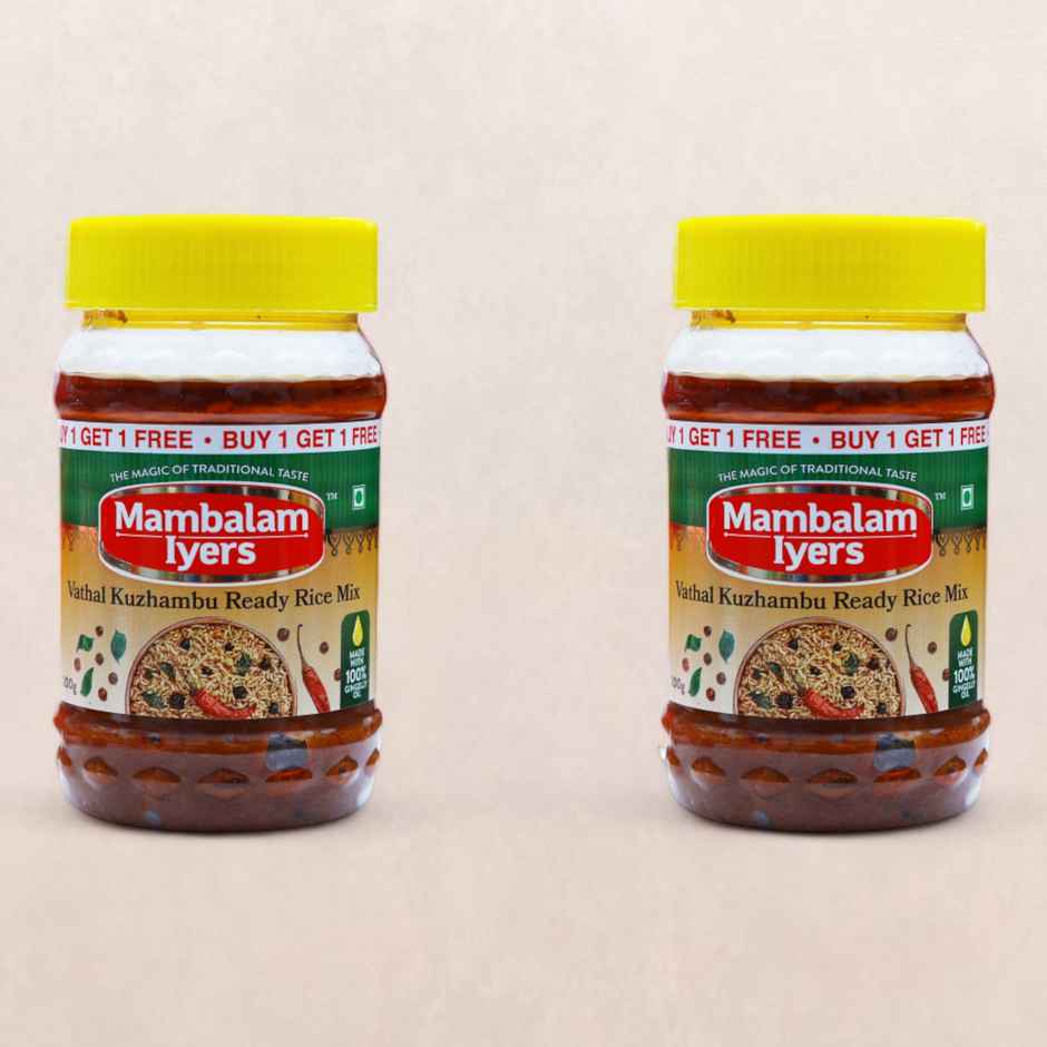 Mambalam Iyers Vathal Kuzhambu Ready Rice Mix