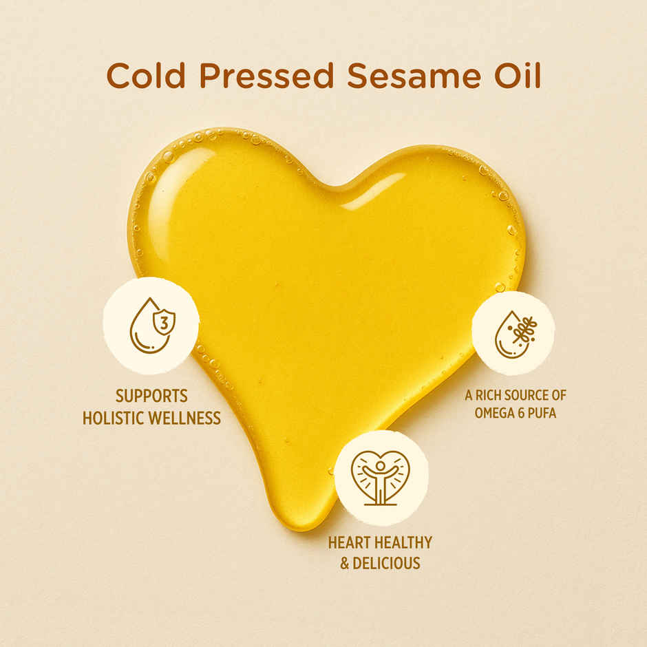 Vimal Sesame (Til-Gingelly) Cold Pressed Oil