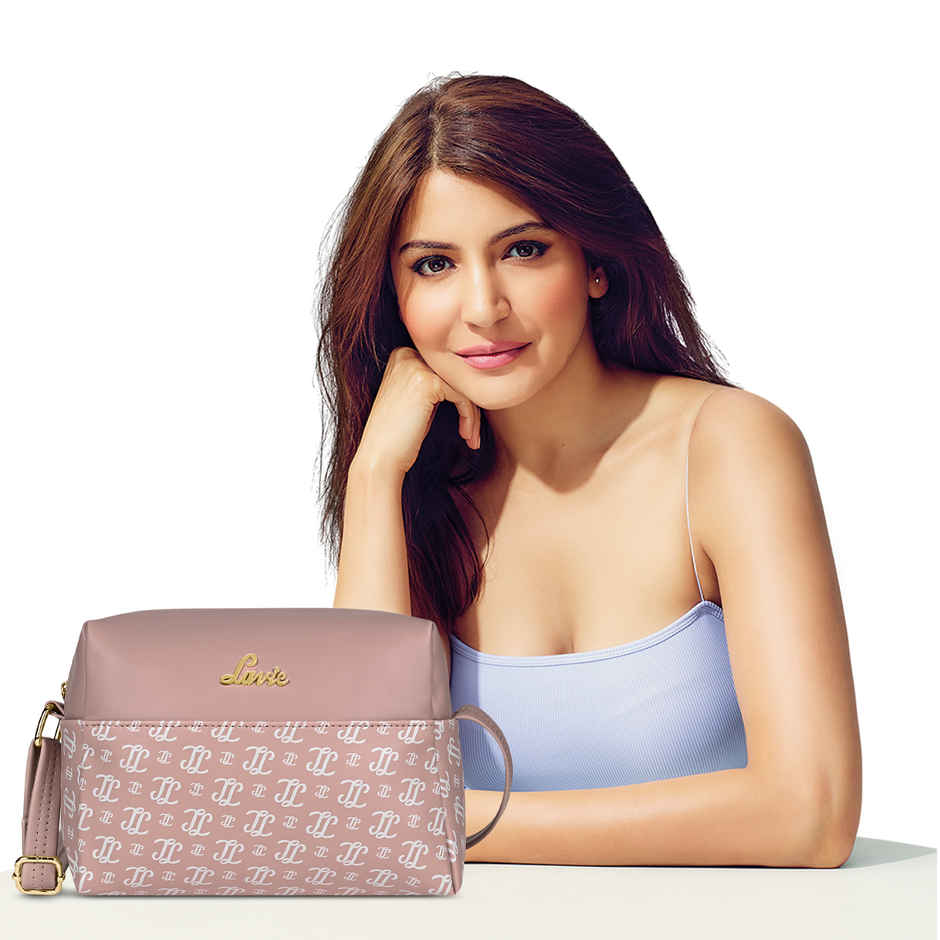 Lavie Women's Mono Ll Senna Box Crossbody Sling Bag | Ladies Purse Handbag | Pink