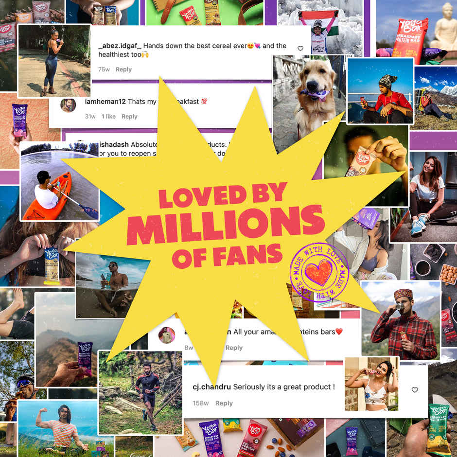 Yoga Bar Protein Date Minis Choco Dip | High Fibre | No Added Preservatives | Dates and Nuts