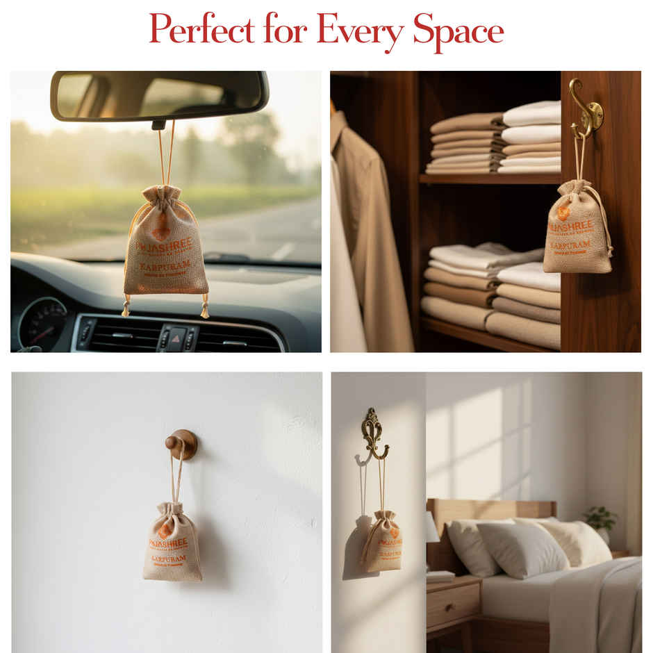 Pujashree Karpuram Natural Air Freshner