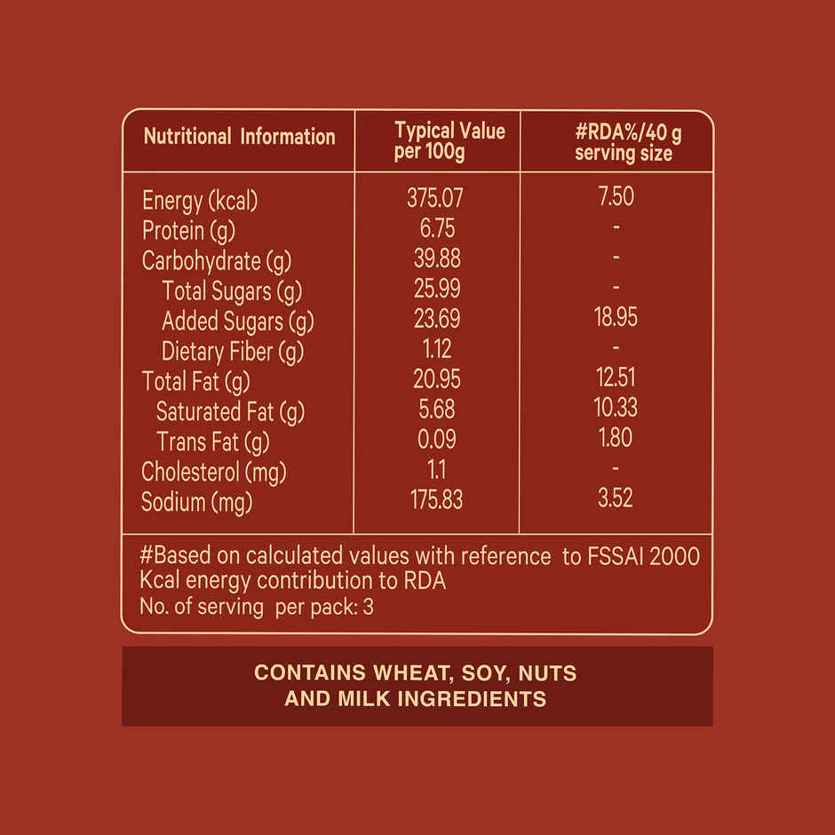 Modern Walnut Brownie | Bakery Delight