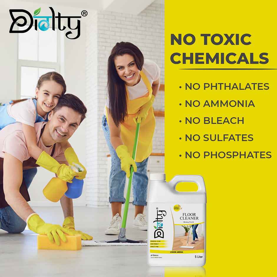Diolty Ecofriendly Lemon Bathroom Surface Cleaner