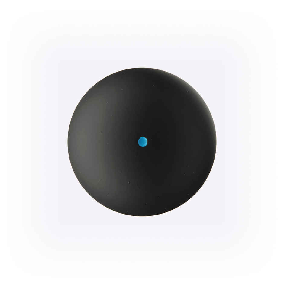 Decathlon | Perfly Blue Dot Squash Ball - Black
