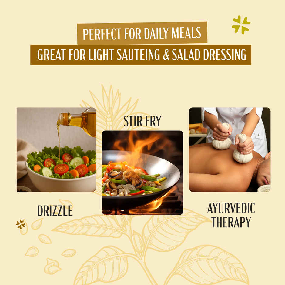 Vimal Sesame (Til-Gingelly) Cold Pressed Oil