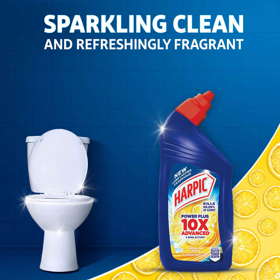 Harpic Toilet Cleaner Liquid - Lemon