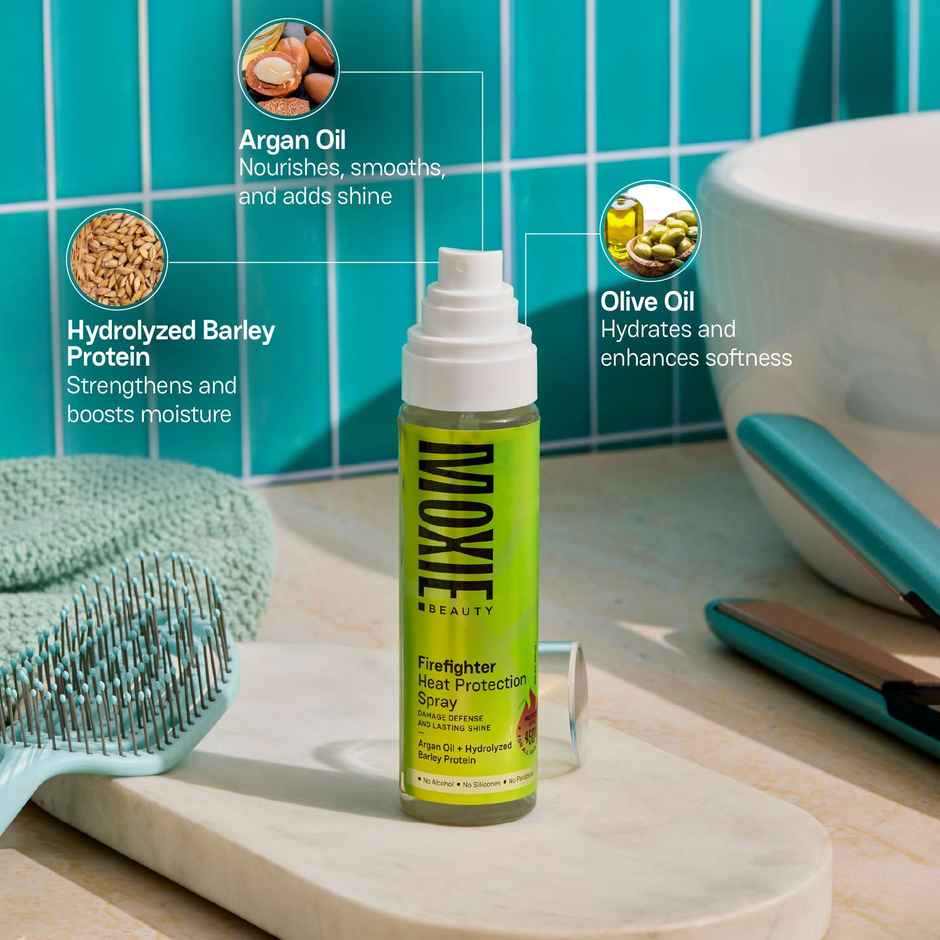 Moxie Beauty Firefighter Heat Protection Spray