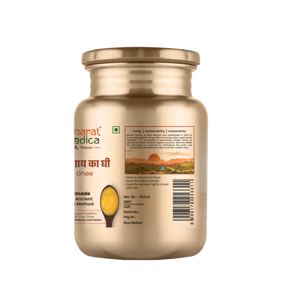 Bharat Vedica A2 Gir Cow Ghee