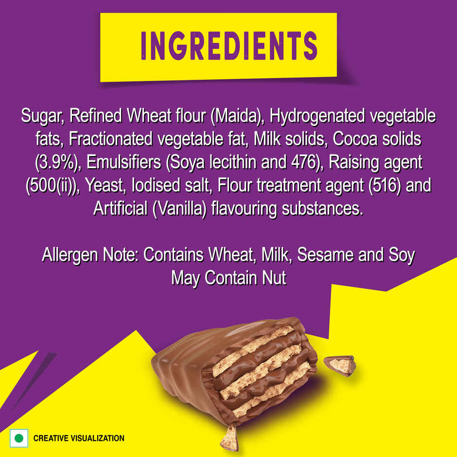 Nestle Munch Choco Coated Wafer Bar | Chocolate Sharebag