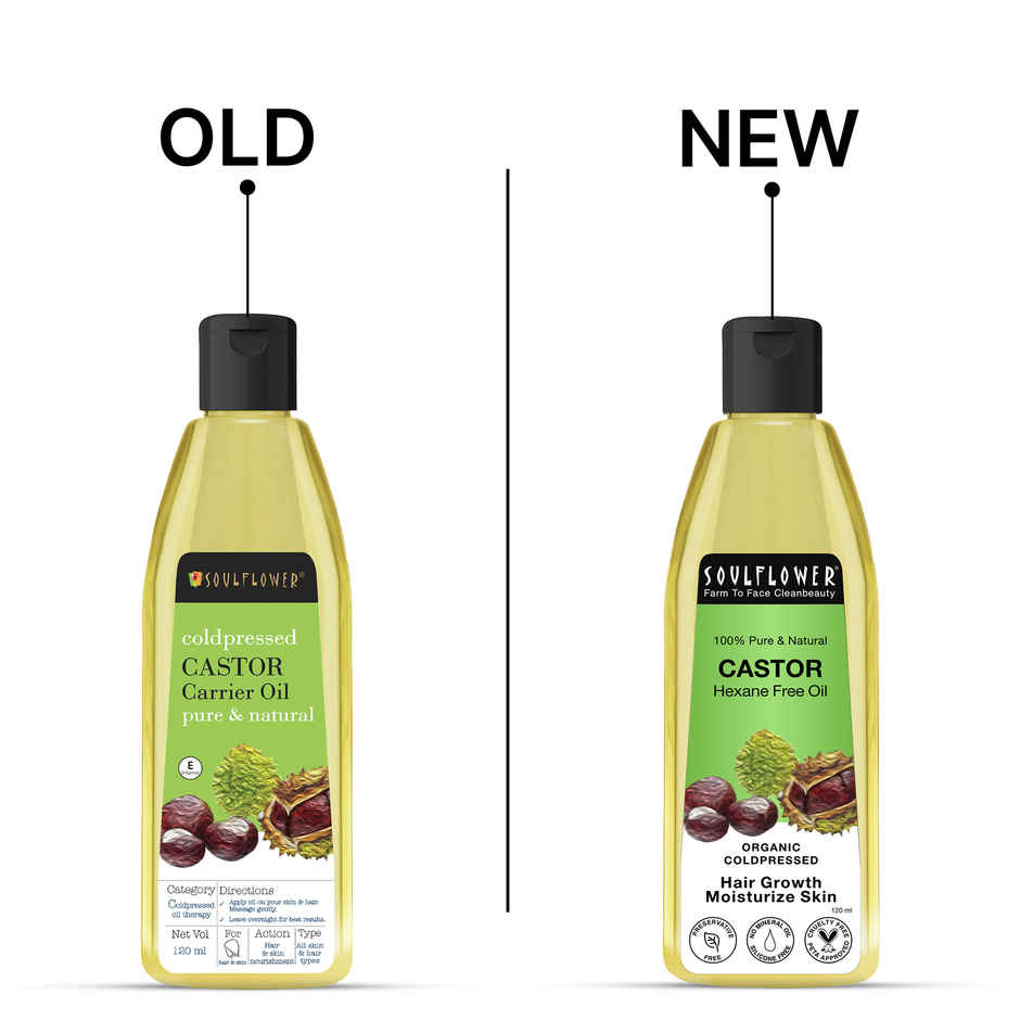 Soulflower Cold Pressed Castor Oil